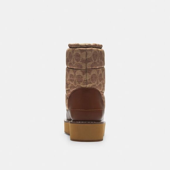 NWT Coach Outlet Idella Bootie In Signature Nylon - Picture 4 of 6